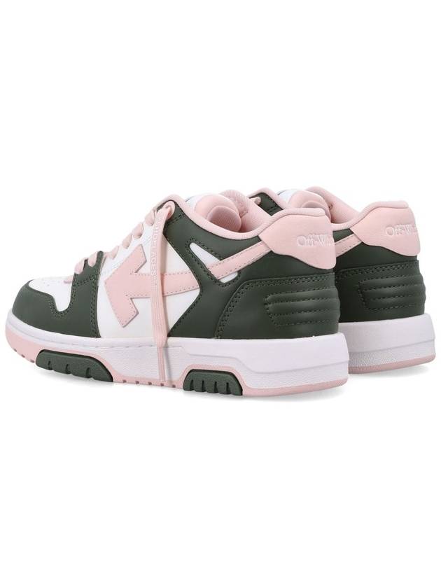 Out of Office Low Top Sneakers Military Green - OFF WHITE - BALAAN 5