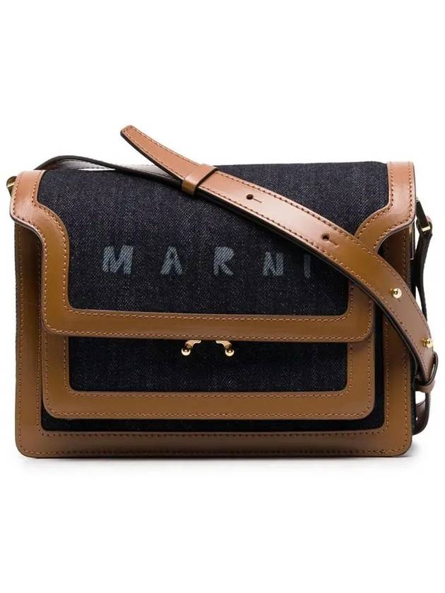 Trunk Denim Cross Bag Black - MARNI - BALAAN 3