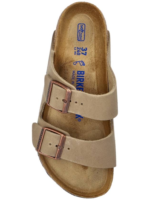 Birkenstock Slides Arizina BS, Women's, Beige - BIRKENSTOCK - BALAAN 6