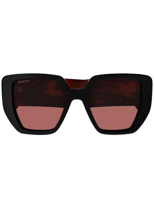 logo decorated oversized sunglasses GG0956S009 - GUCCI - BALAAN 2