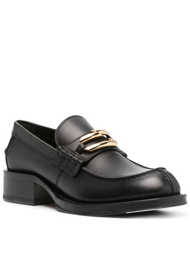 Loafer FWSHGL02CARBA23 10 Black - LANVIN - BALAAN 3