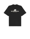 Activewear Medium Fit Short Sleeve T-Shirt Black - BALENCIAGA - BALAAN 2