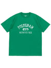 VINT RETRO SERVICE T SHIRTS KELLY GREEN - POLYGRAM - BALAAN 1