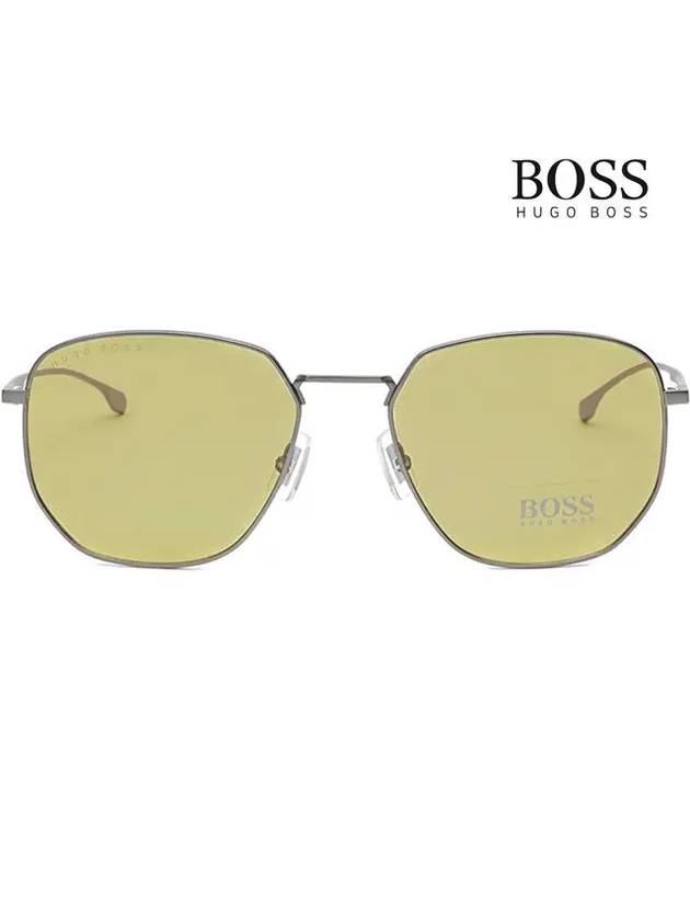 Hugo Boss Sunglasses BOSS0992FS RIWHO Titanium Asian Fit Tint Jinhee Ji Polygon - HUGO BOSS - BALAAN 2