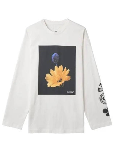 Oversized Flora T Shirt Off White - OAMC - BALAAN 1