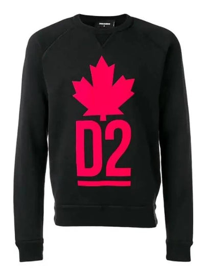 Classic Raglan Fit Sweatshirt Black - DSQUARED2 - BALAAN 2