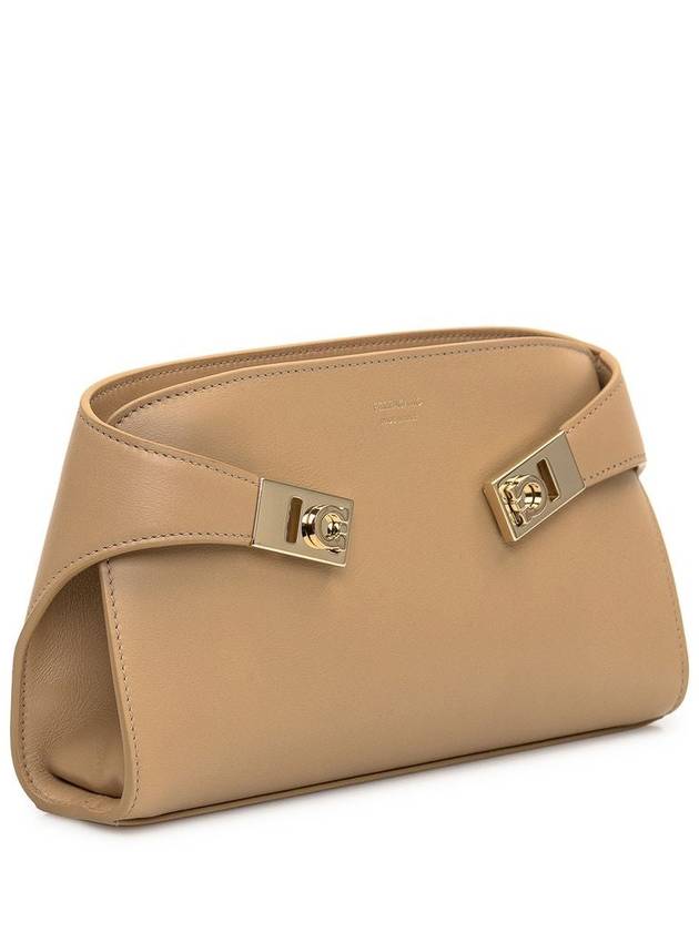 24FW Cross Bag 218964 0774623 LIGHT CAMEL - SALVATORE FERRAGAMO - BALAAN 4