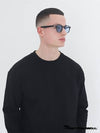 Basic Heavy Cotton Long Sleeve T-Shirt Black - BUTTON SEOUL - BALAAN 1