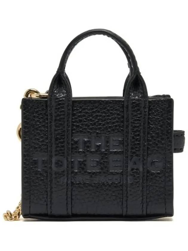 The Nano Tote Bag Charm Black - MARC JACOBS - BALAAN 4