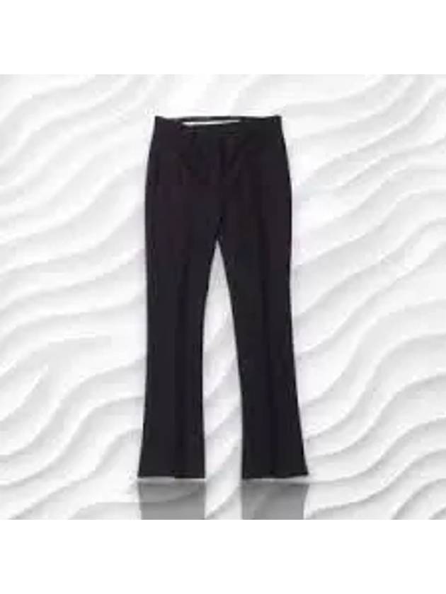 Fatina Viscose Straight Pants Black - MAX MARA - BALAAN 2