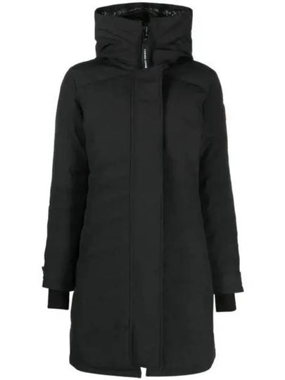 Lorette Hooded Padding Parka Black - CANADA GOOSE - BALAAN 2