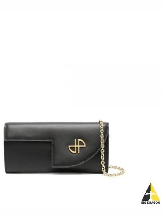 JP Leather Shoulder Bag Black - PATOU - BALAAN 2