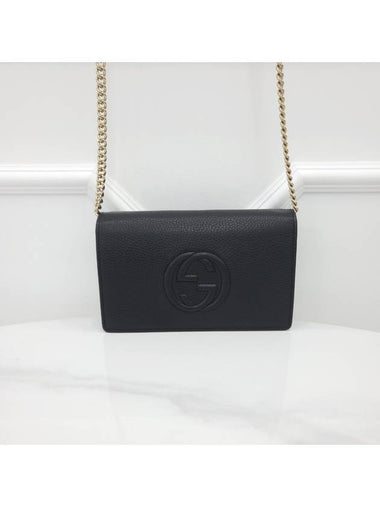 Soho WOC Black Mini Cross - GUCCI - BALAAN 1