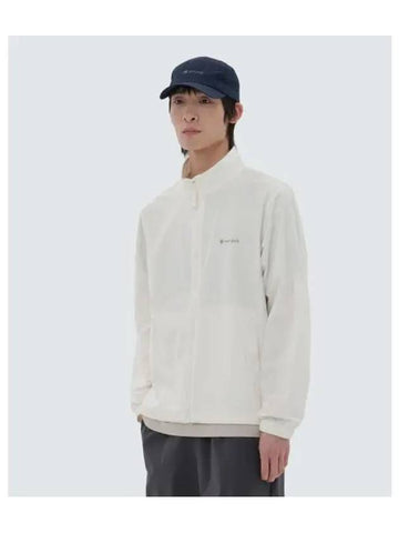 Thintech Woven Stand Neck Windbreaker Off White S24MMSWB34 - SNOW PEAK - BALAAN 1