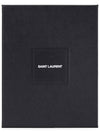 Monogram Logo Card Passport Wallet Black - SAINT LAURENT - BALAAN 8