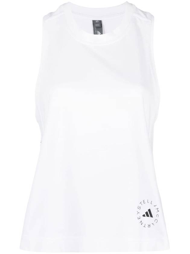 by Stella McCartney short sleeve t-shirt IB6858 WHITE - ADIDAS - BALAAN 2