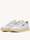 Medalist Goatskin Low Top Sneakers White Blue - AUTRY - BALAAN 4