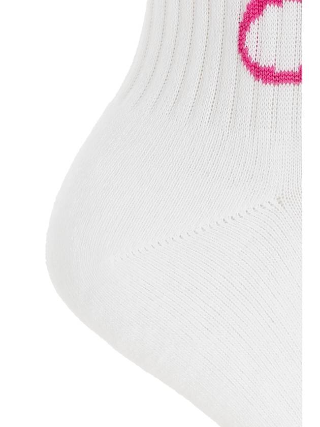 Off-White Socks With Logo, Women's, White - OFF WHITE - BALAAN 3