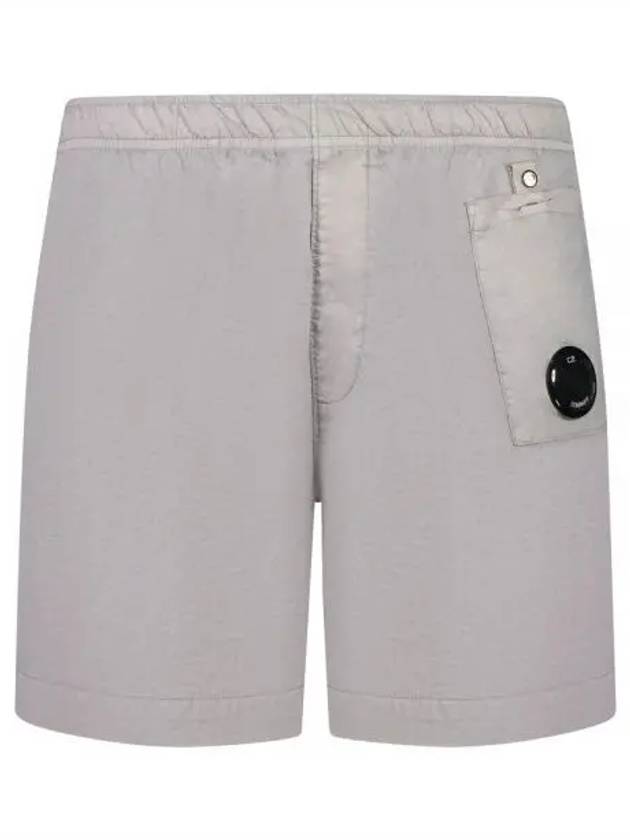 Lens Pocket Swim Shorts Grey - CP COMPANY - BALAAN 2