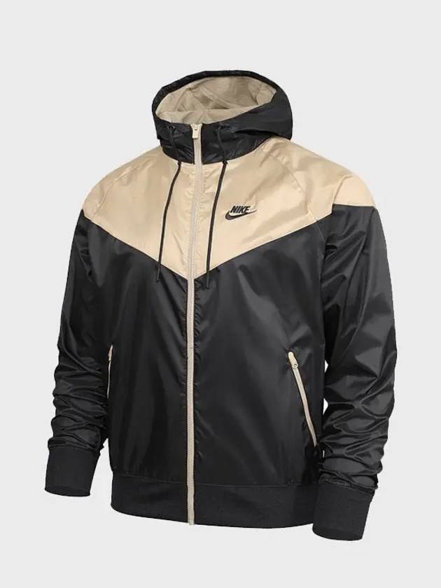 Sportswear Windrunner Hoodie Track Jacket Black - NIKE - BALAAN 4