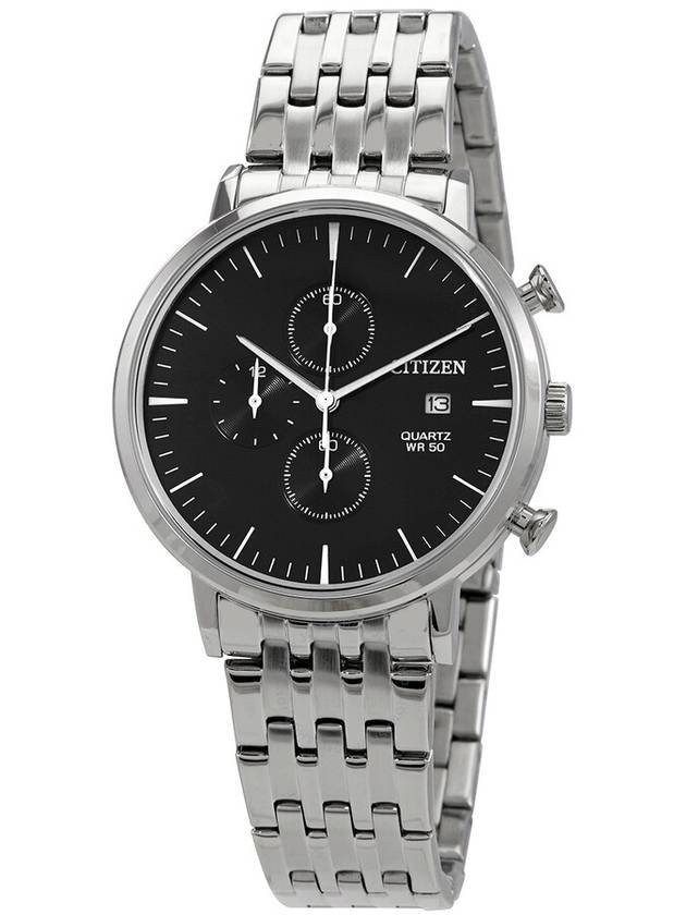 Citizen Chronograph Quartz Black Dial Men's Watch AN3610-55E - CITIZEN - BALAAN 1