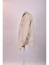 Classic Collar Garment Dyed Cotton Long Sleeve Shirt Beige - TEN C - BALAAN 7