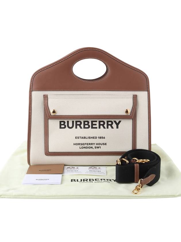 80367841 Canvas pocket cross bag 33734 - BURBERRY - BALAAN 9