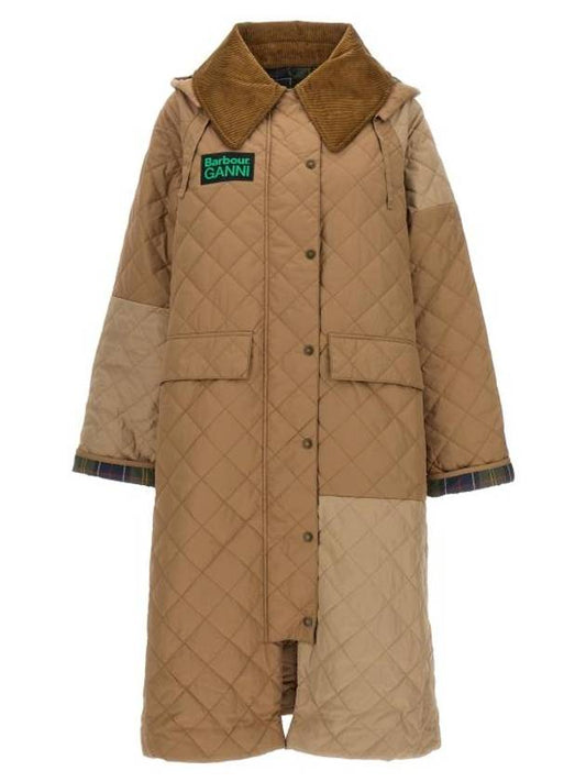 Burghley Quilted Padding Honey - BARBOUR - BALAAN 1