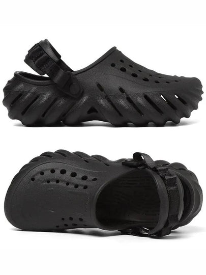 Echo Clog Sandals Black - CROCS - BALAAN 2