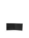 Tiny Cassandre East West Leather Half Wallet Black - SAINT LAURENT - BALAAN 4