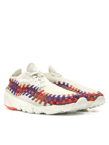 Air Footscape Woven NM Light Bone Rainbow 874892 002 Air Footscape Woven NM Light Bone Rainbow - NIKE - BALAAN 1