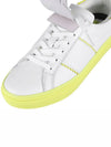 Contrast Accent Kiltie Durf Golf Spikeless Yellow White - G/FORE - BALAAN 9