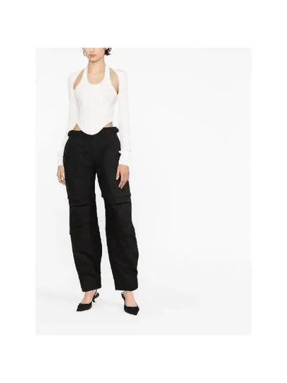 Cotton Cargo Pants W2062R11 BLK - WARDROBE.NYC - BALAAN 2