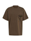 Classic Pocket Short Sleeve T-Shirt Khaki - Y-3 - BALAAN 1