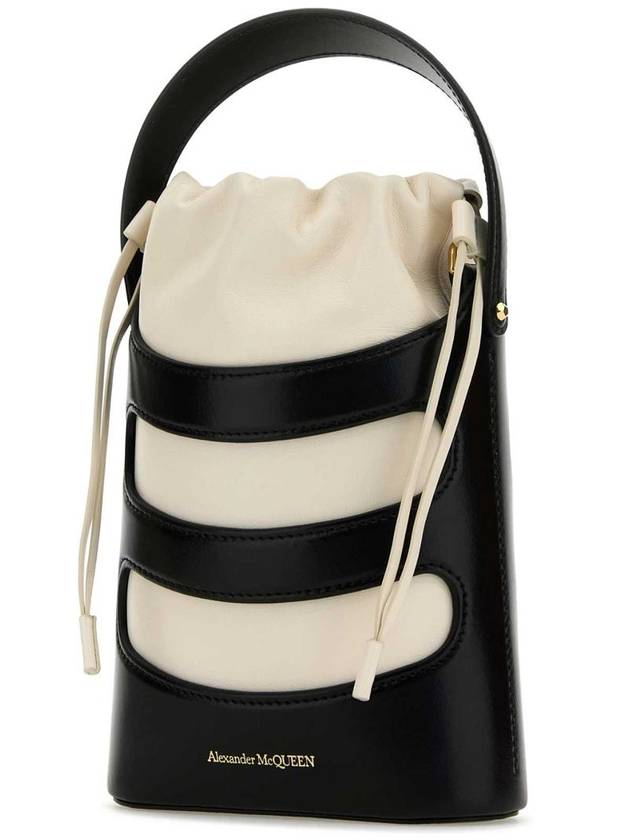 The Rise Mini Black Bucket Bag 795900 1VPHG1090 B0011182091 - ALEXANDER MCQUEEN - BALAAN 3