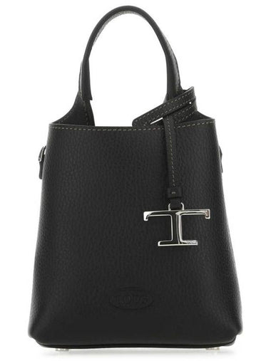 Shoulder Bag XBWAPAT9000QRI B999 Black - TOD'S - BALAAN 1