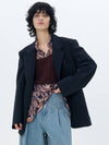 OUT POCKET BELTED SINGLE JACKET - ETCH - BALAAN 3