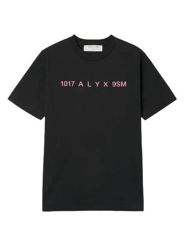 Logo short sleeve t shirt black - 1017 ALYX 9SM - BALAAN 1