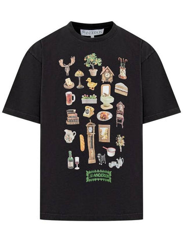 JW Anderson Diorama Printed Tee - JW ANDERSON - BALAAN 1