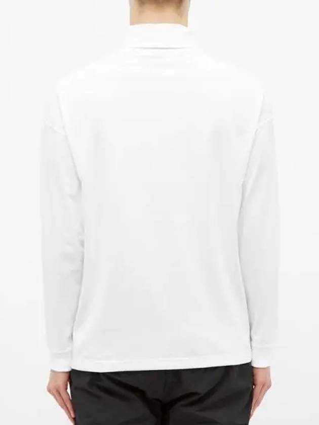 Alix Men's White Logo Turtleneck T-Shirt AVUTS0021FA01 - 1017 ALYX 9SM - BALAAN 5