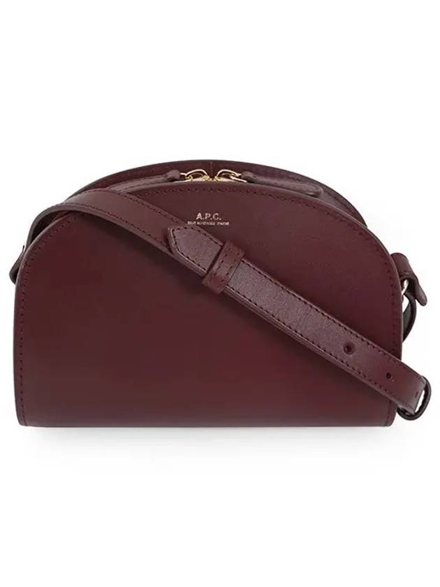 Demi Lune Mini Half Moon Cross Bag Burgundy - A.P.C. - BALAAN 2