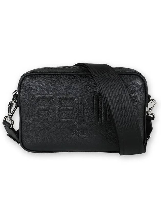 Logo Camera Cross Bag Black - FENDI - BALAAN 3