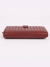 Intrecciato brown mesh long wallet - BOTTEGA VENETA - BALAAN 6