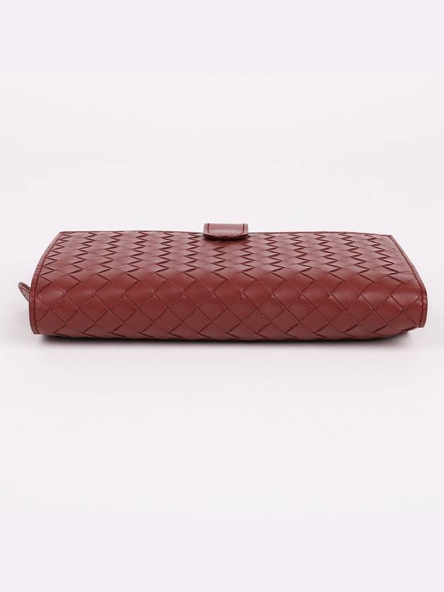 Intrecciato brown mesh long wallet - BOTTEGA VENETA - BALAAN 6