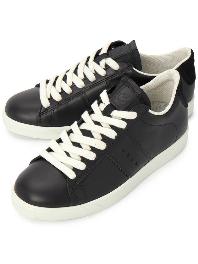 Street Lite Low Top Sneakers Black - ECCO - BALAAN 2