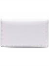 Logo Color Block Saffiano Card Wallet White - MARNI - BALAAN 5