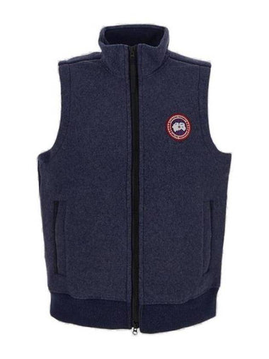 Mersey Fleece Vest Atlantic Navy - CANADA GOOSE - BALAAN 1