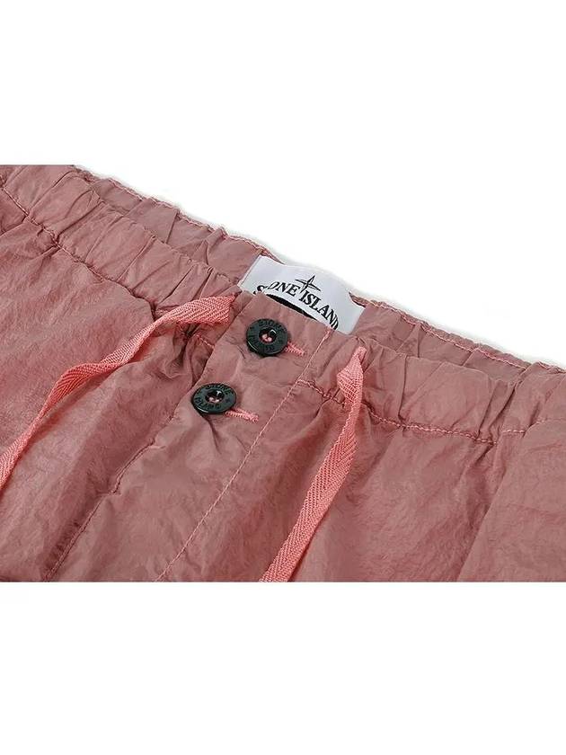 Wappen Patch Nylon Metal Swim Shorts Indie Pink - STONE ISLAND - BALAAN 4