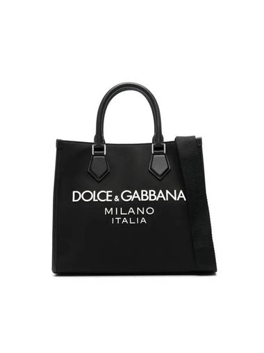 SS24 logo canvas tote bag BM2272 AG182 - DOLCE&GABBANA - BALAAN 1