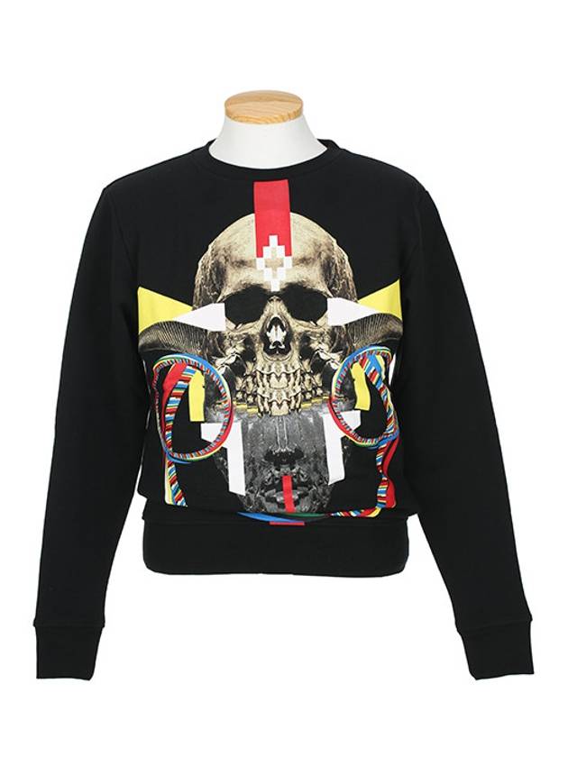 CMBA009 S1606 8008 1000 BOTAVLA CREW BLACK - MARCELO BURLON - BALAAN 2